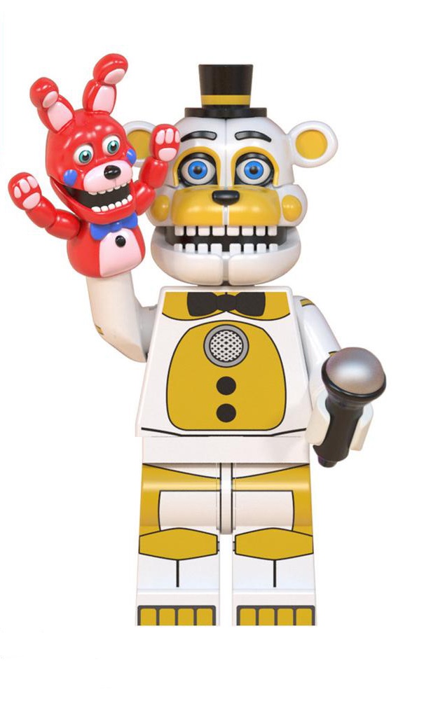 Συλλεκτική Φιγούρα Five Nights At Freddy's  WM2022  Golden FunTime Freddy   4,5 cm