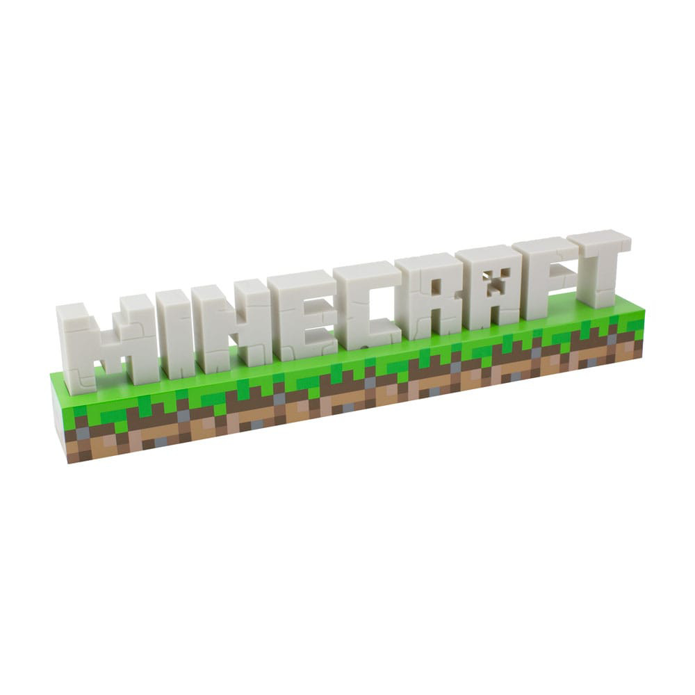 Φωτιστικό Minecraft - Logo Light