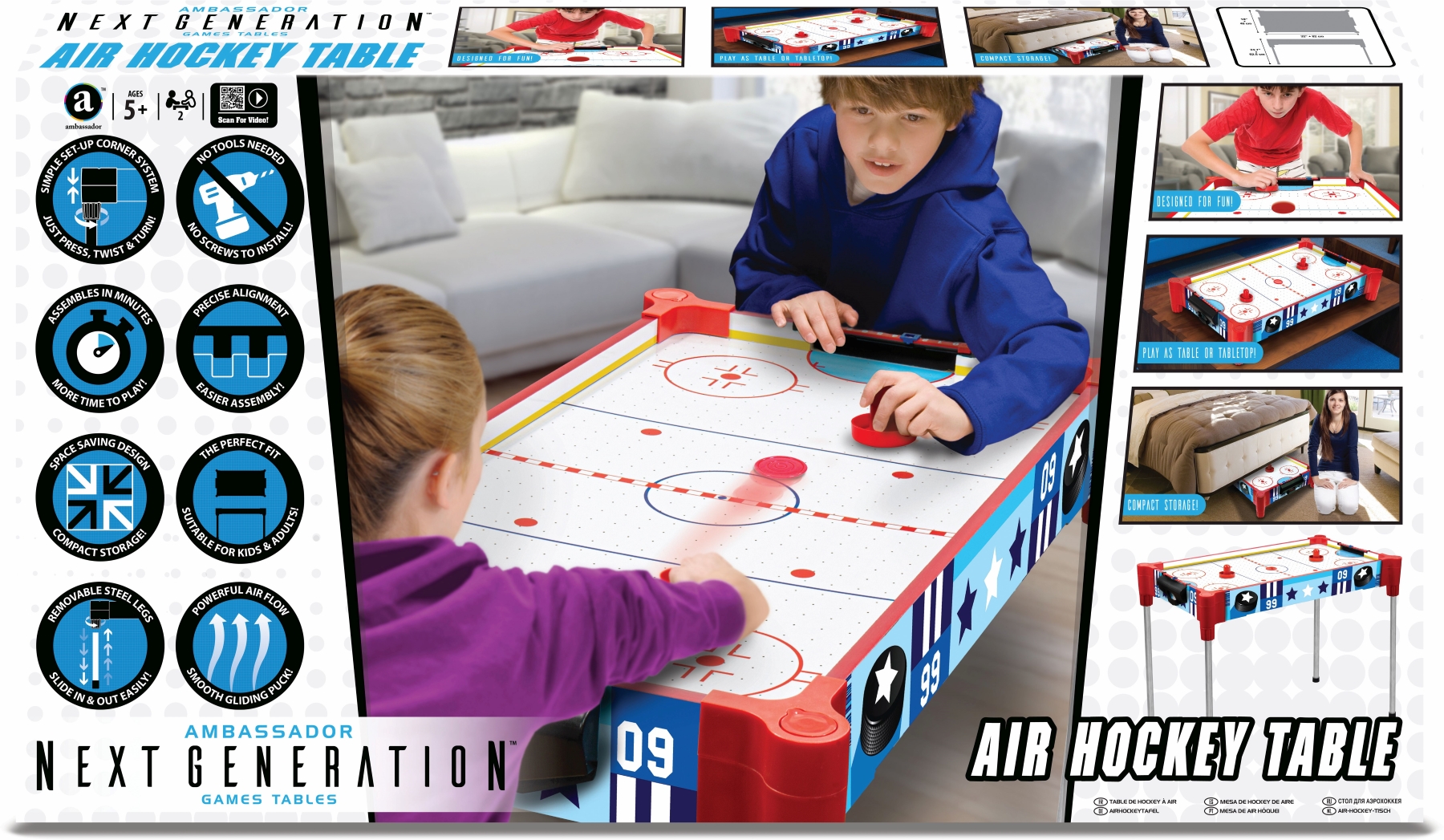 Επιτραπέζιο και Επιδαπέδιο Air Hockey Tabletop 