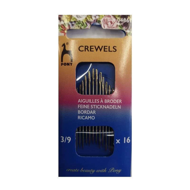 Βελόνες Ραψιματος Μεγάλο Μάτι  Size 3/9  Σετ 3 Μεγέθη