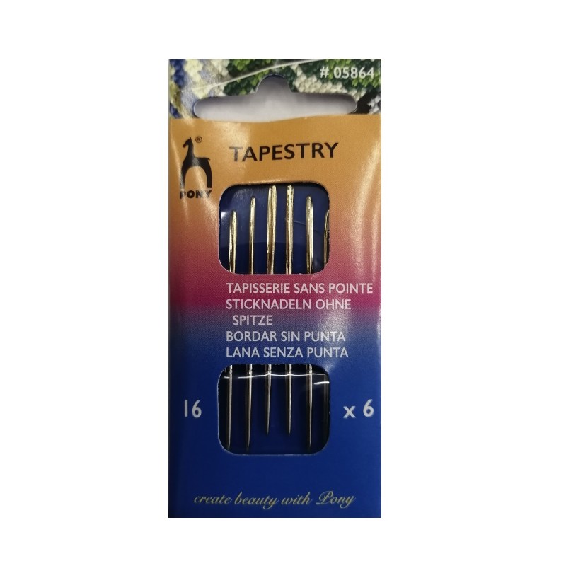 Βελόνες Για Κέντημα Χωρίς Μύτη Size 16