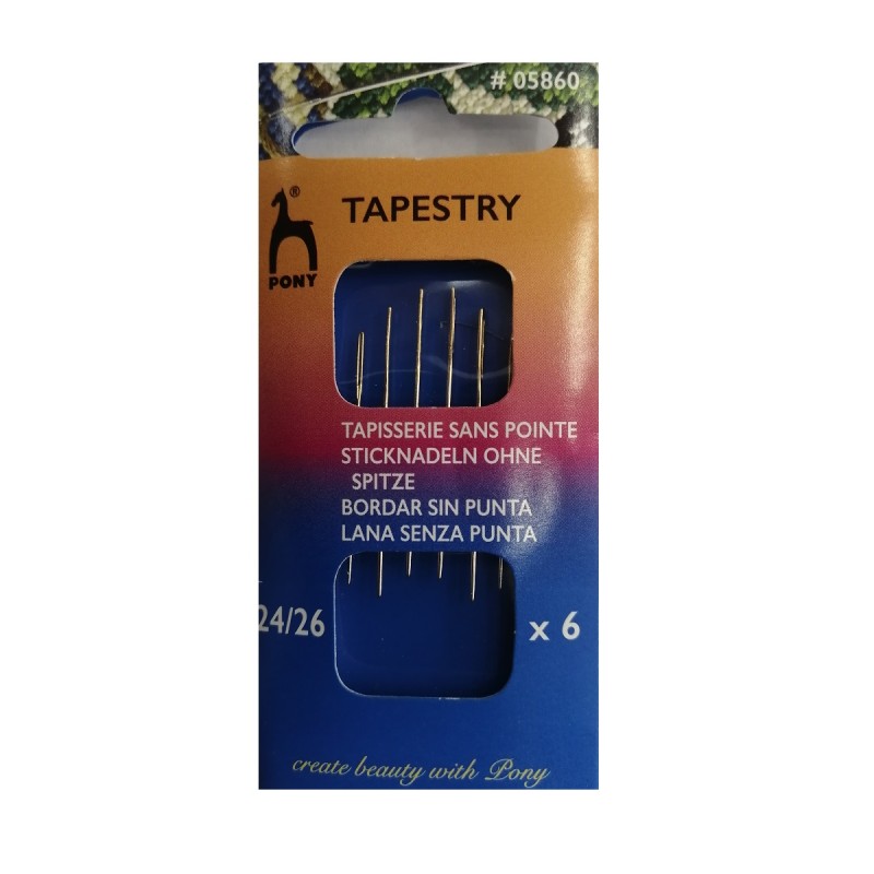 Βελόνες Για Κέντημα Χωρίς Μύτη Size 24/26