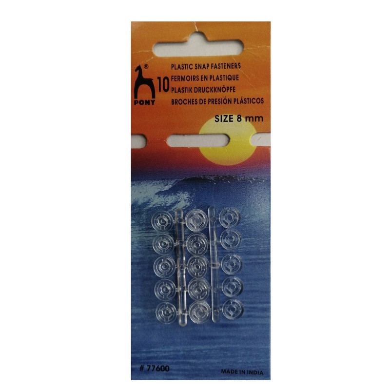 Σούστες Διάφανες Size 8  mm