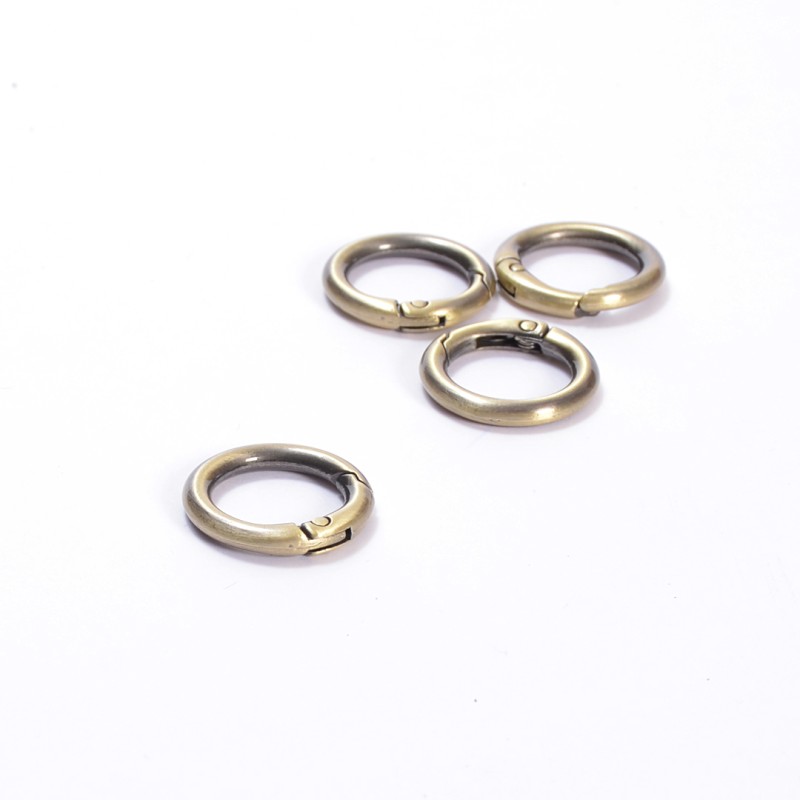 Κρίκος Με Μηχανισμό 20mm small Μπρονζέ