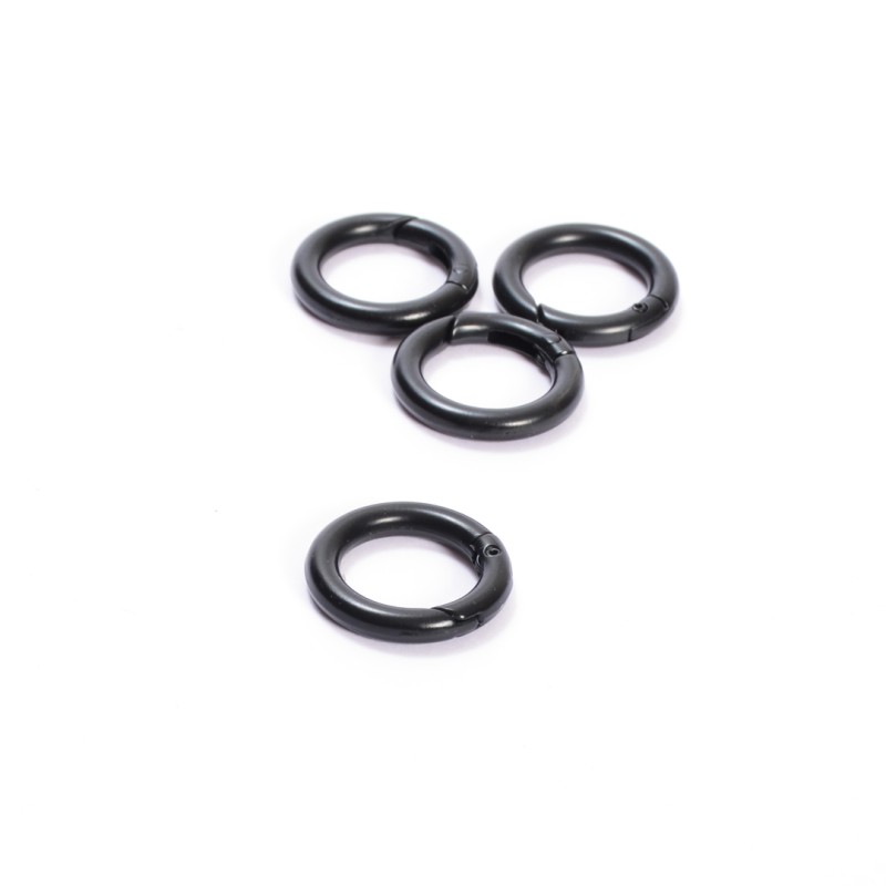 Κρίκος Με Μηχανισμό 20mm small Μάυρο