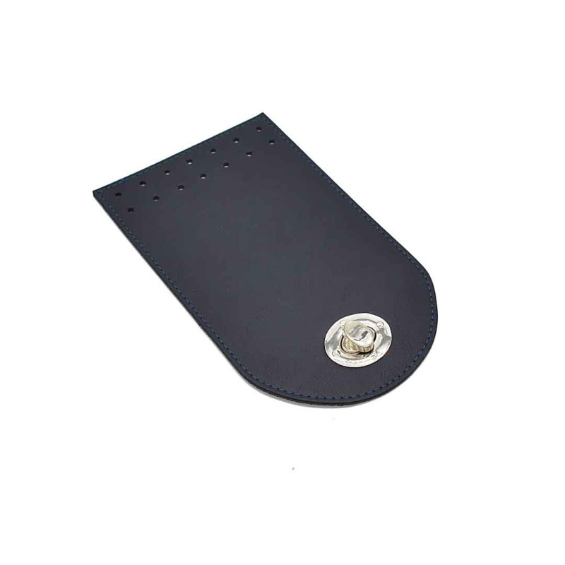 Γλωσσάκι Julia με Στριφτάρι Οβάλ 12εκ,Μπλε