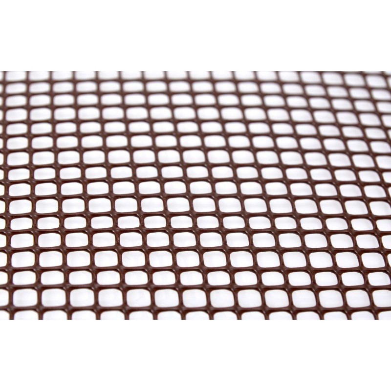 Καμβάς Πλαστικός 5mm, Φ150εκ, Καφέ