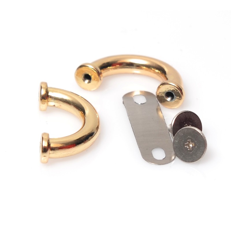 Καμάρα Μεταλλική Κυρτή Με Βίδες Χρυσό