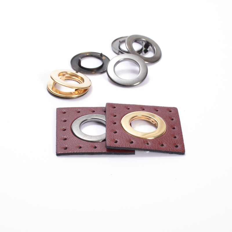 Μπουντούζι 20mm με Δερματάκι Ραφτό, Μπορντώ