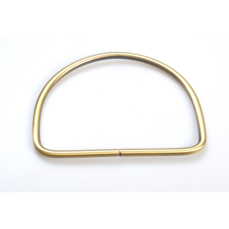 Χεράκι Μεταλλικό Ημίκυκλο, 12,5εκ, Μπρονζέ