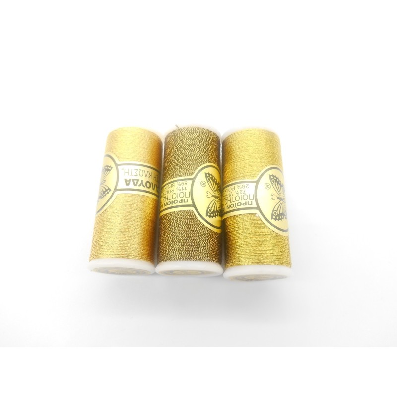 Μεταλλική Κλωστή  Χρυσό Μεσαίο