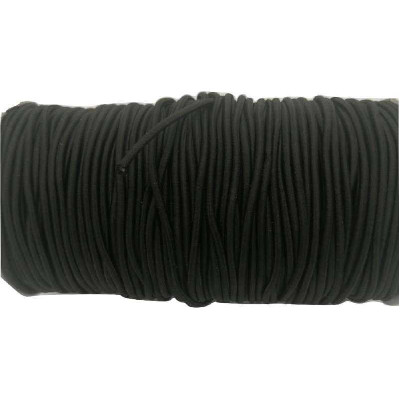 Λάστιχο Μαύρο Στρογγυλό  (Τιμή ανά Μέτρο)