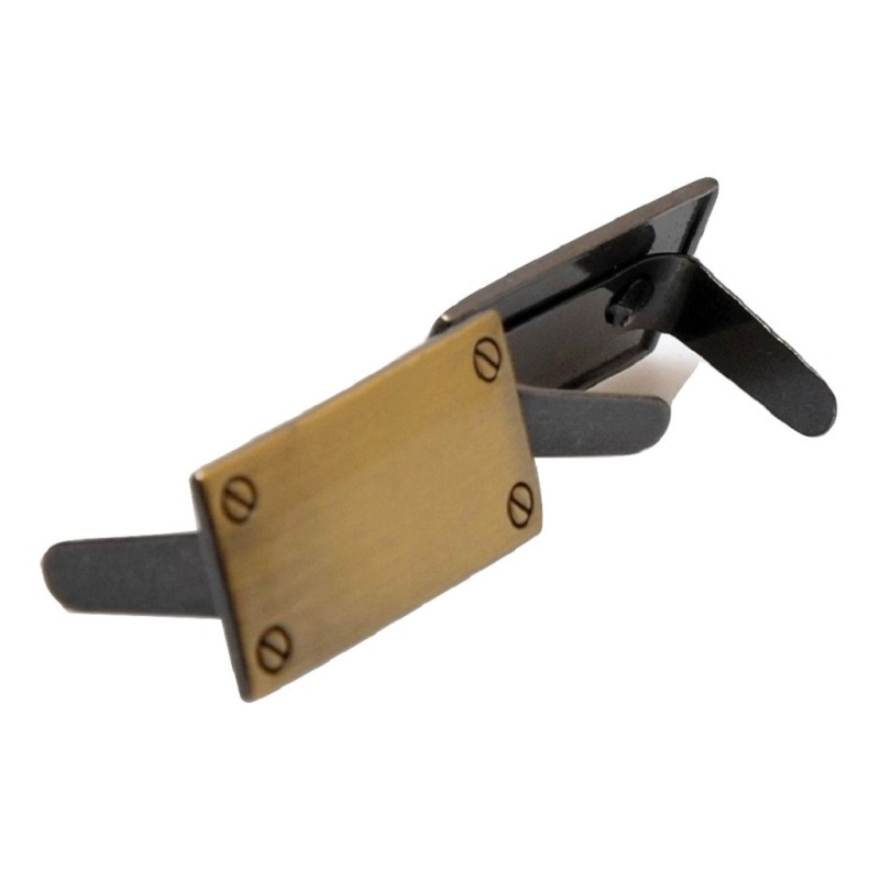 Ταμπέλα Μεταλλική Ομορφιάς 3Χ1 Εκ, Μπρονζέ