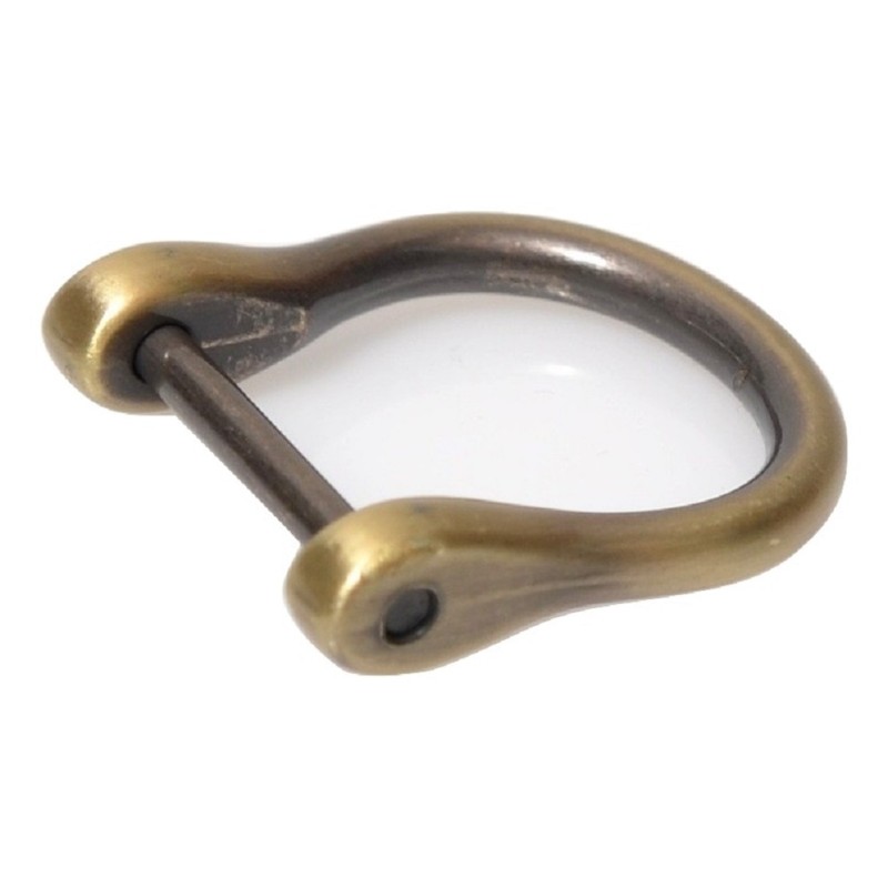 Καμάρα Μεταλλική Ημικύκλιο με Βιδάκι 30mm Μπρονζέ