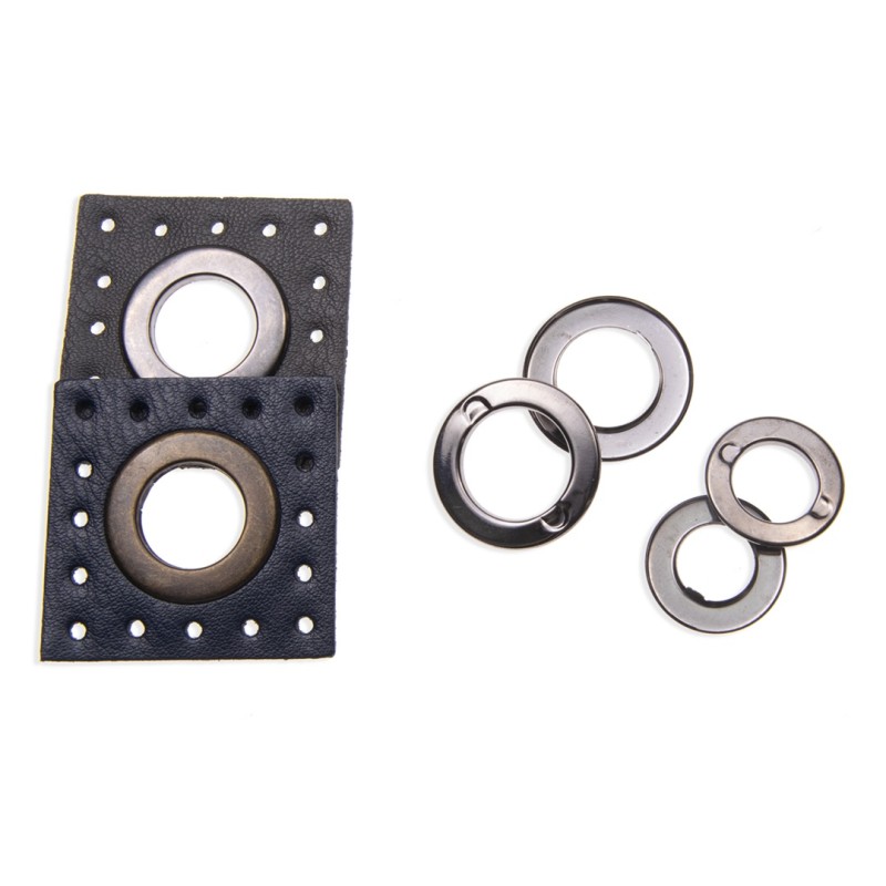 Μπουντούζι 15 mm Με Ποδαράκια Νίκελ