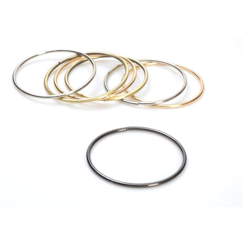 Χεράκι Μεταλλικό Στρογγυλό 12,5εκ Large, Χρυσό