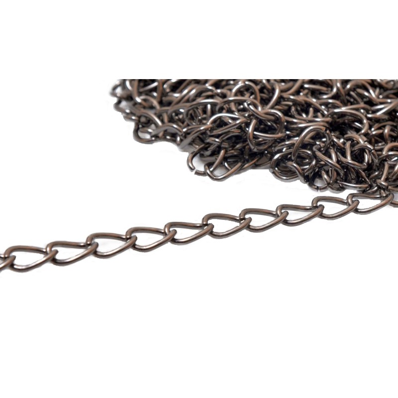 Αλυσίδα Μεταλλική Medium, 10,5​0mm,Μαύρο Νίκελ