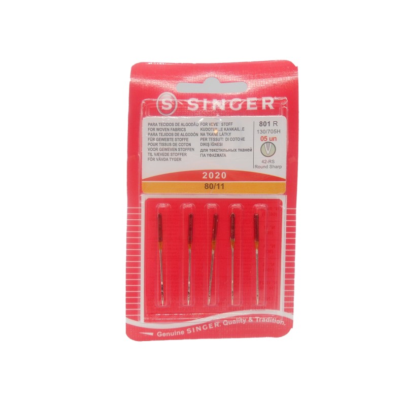 Βελόνες Μηχανής Singer Νο 80