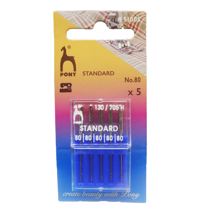 Βελόνες Μηχανής Pony  No 80