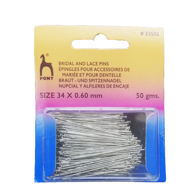 Καρφίτσες μοδιστρών  Pony 50 gr   34mm