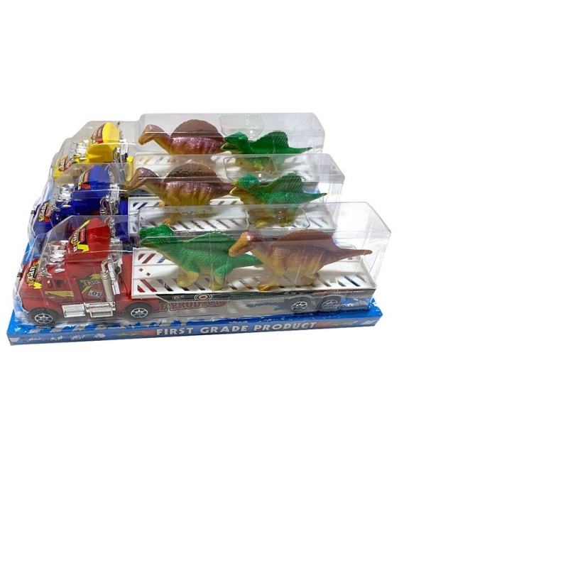 Νταλίκα Friction Με Δεινόσαυρους  31x10x7cm