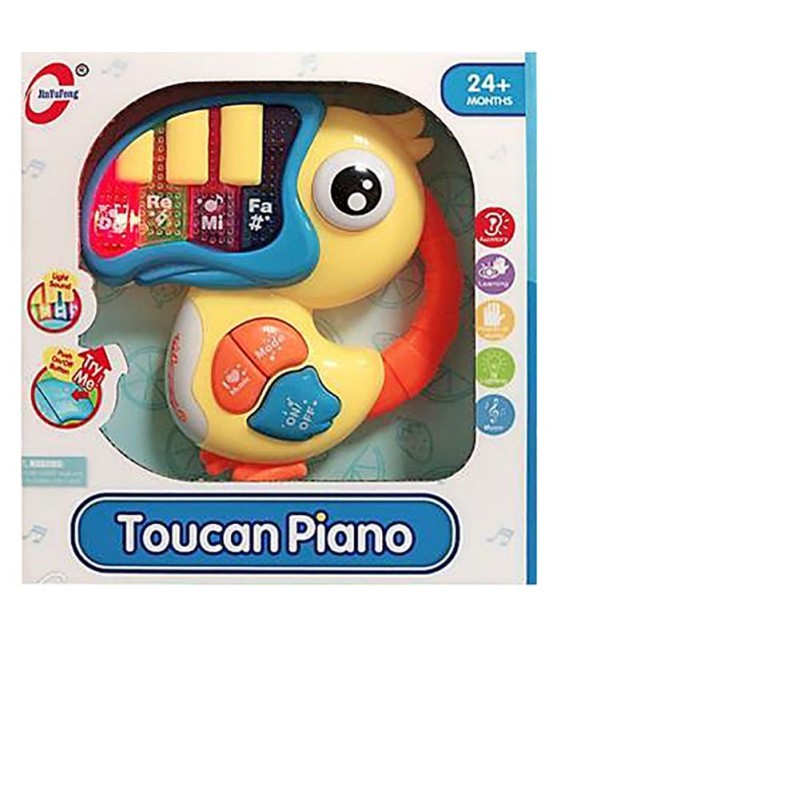 Βρεφικό Πιανάκι Toucan 19x20x5cm