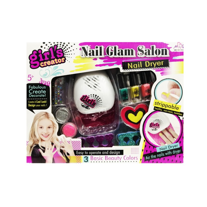 Σετ Κουτί Νύχια Nail Art Studio 33x26x6cm