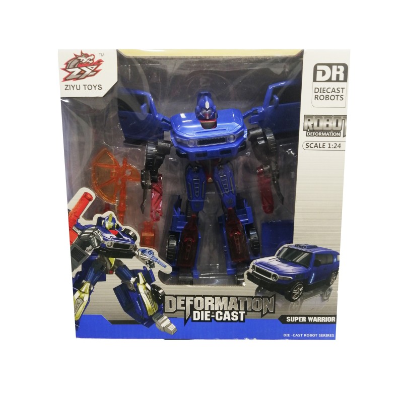 Ρομπότ Μπλε Μεταμόρφωσης 30Χ27CM