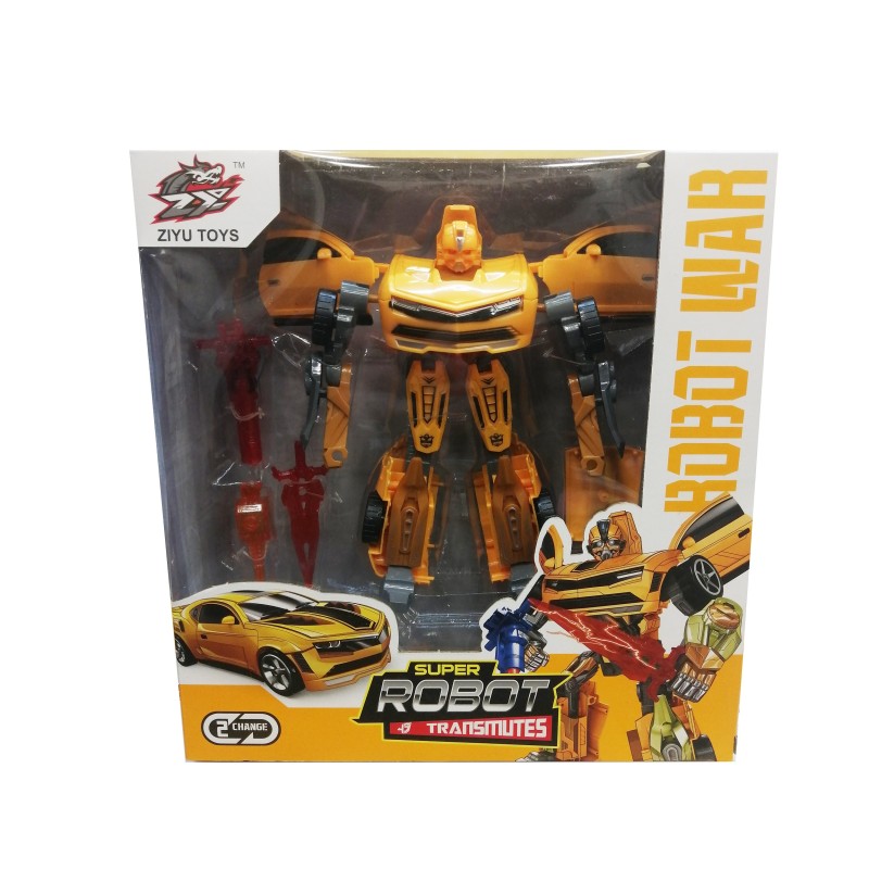 Ρομπότ Κίτρινο Μεταμόρφωσης 29Χ28CM