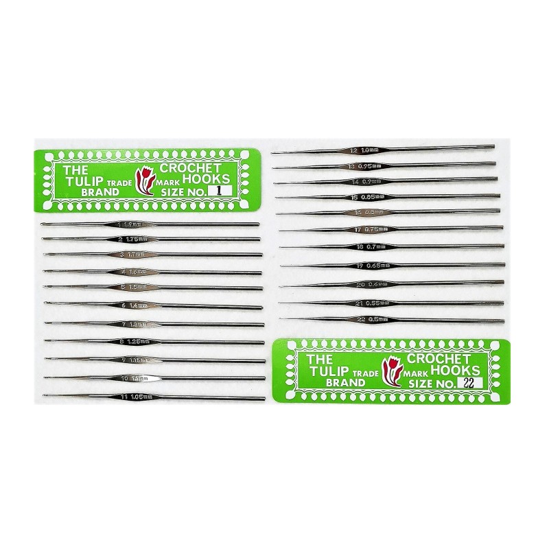 Βελονάκια Πλεξίματος Tulip Ιαπωνίας No 6 - 1,40mm