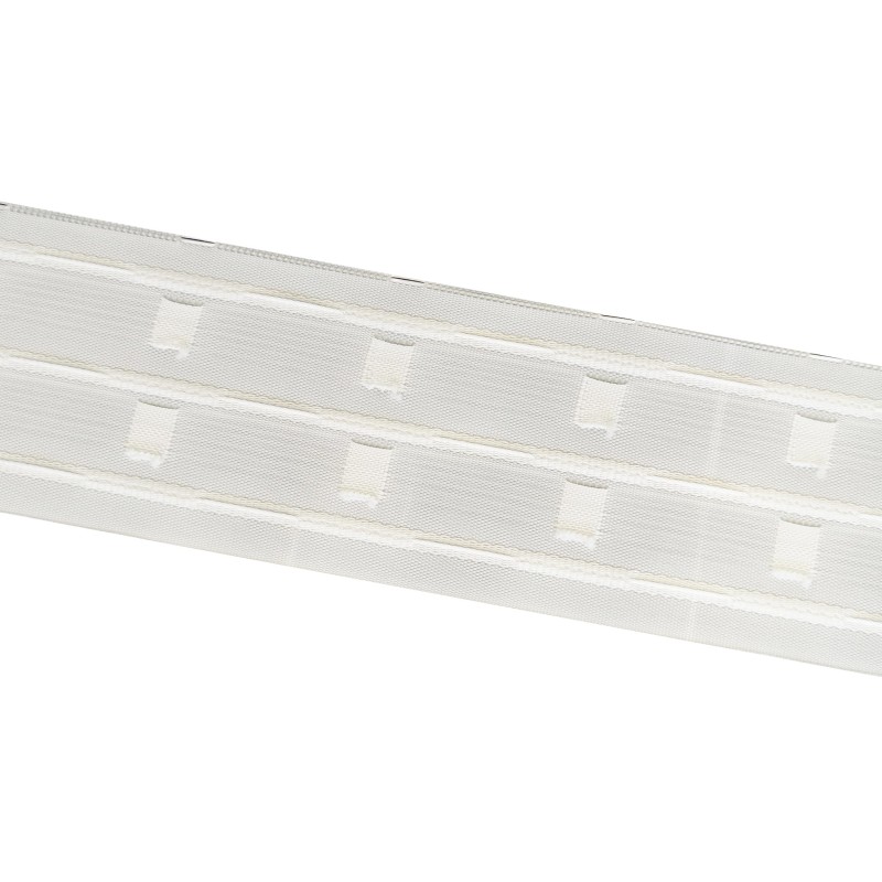 Τρέσα κουρτίνας-Συνεχόμενη Πιέτα  Φάρδος 6,5 cm