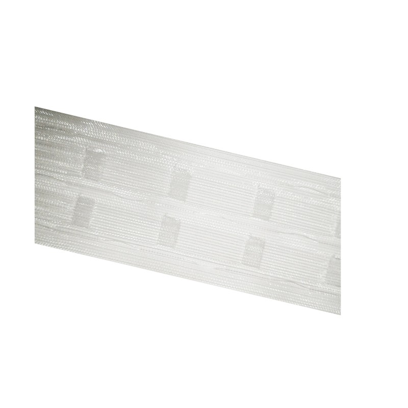 Τρέσα κουρτίνας-Συνεχόμενη Πιέτα Διάφανη  Φάρδος 6,5 cm