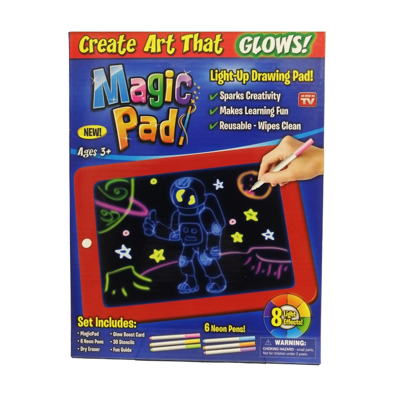Μαγικός φωτεινός πίνακας ζωγραφικής Magic Pad