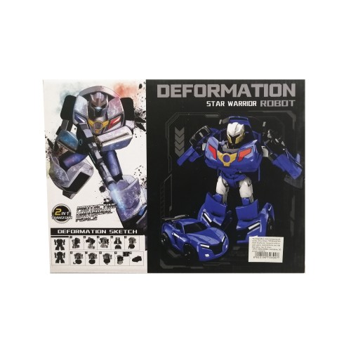 Ρομπότ Deformed Σε Κουτί   Λευκό