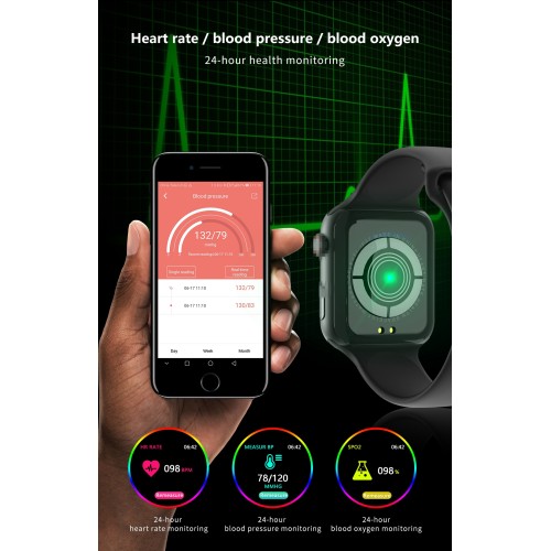 Smartwatch Bluetooth K-10  Μαύρο