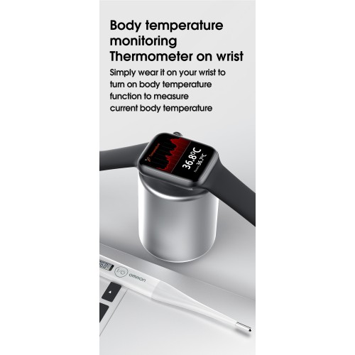 Smartwatch Bluetooth W26+  Μαύρο