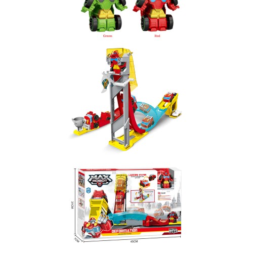 Πίστα Εκτόξευσης Με Ρομπότ Μεταμόρφωσης 