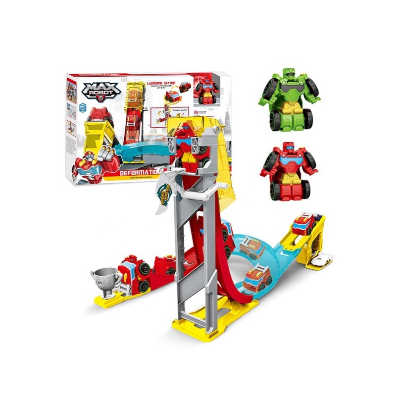 Πίστα Εκτόξευσης Με Ρομπότ Μεταμόρφωσης 