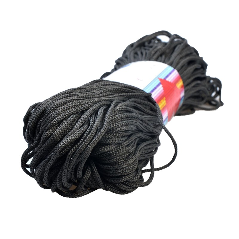 Νήμα Για Τσάντα  Κορδόνι Basic Cord Γκρι Ανθρακί