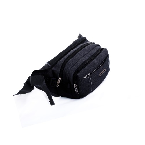 Τσαντάκι μέσης 682  μαύρο  23X12X11