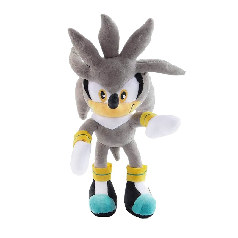Λούτρινο Αρκουδάκι Silver the Hedgehog Γκρι   27 cm