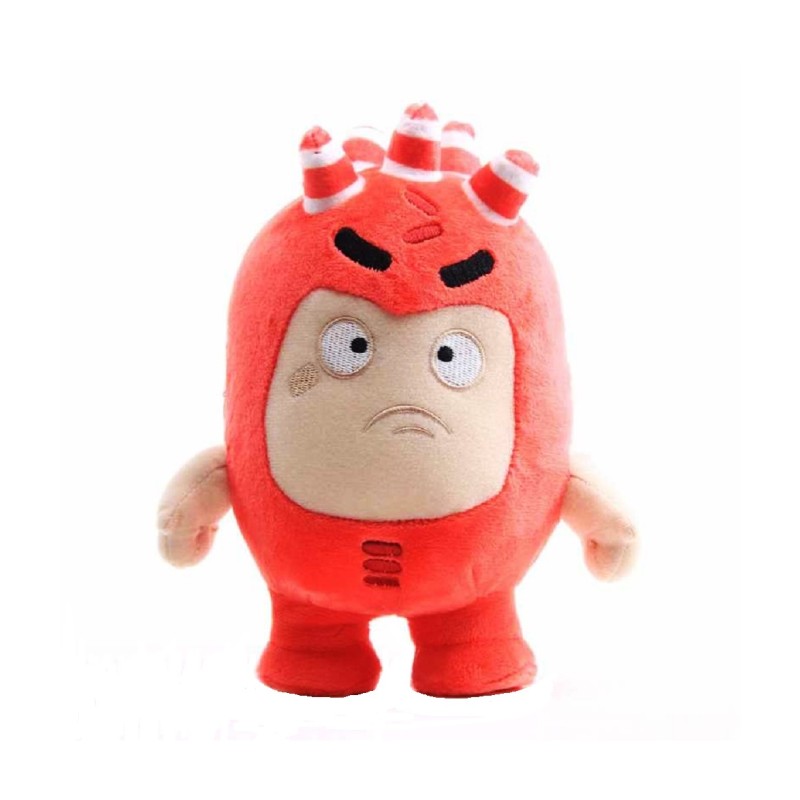 Λούτρινο Αρκουδάκι Oddbods Fuse  Κόκκινο  24 cm