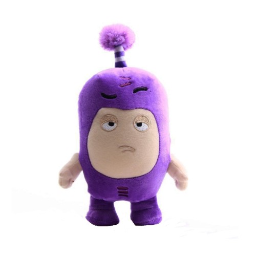 Λούτρινο Αρκουδάκι Oddbods Jeff  Μωβ  24 cm