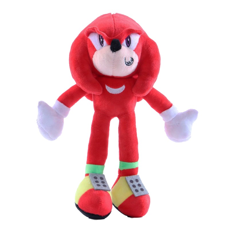 Λούτρινο Αρκουδάκι Knuckles the Echidna Κόκκινο   27 cm