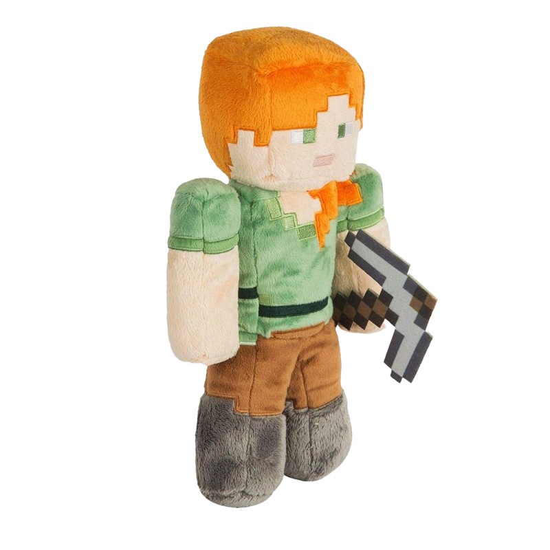 Λούτρινο Αρκουδάκι Minecraft Alex   32 cm