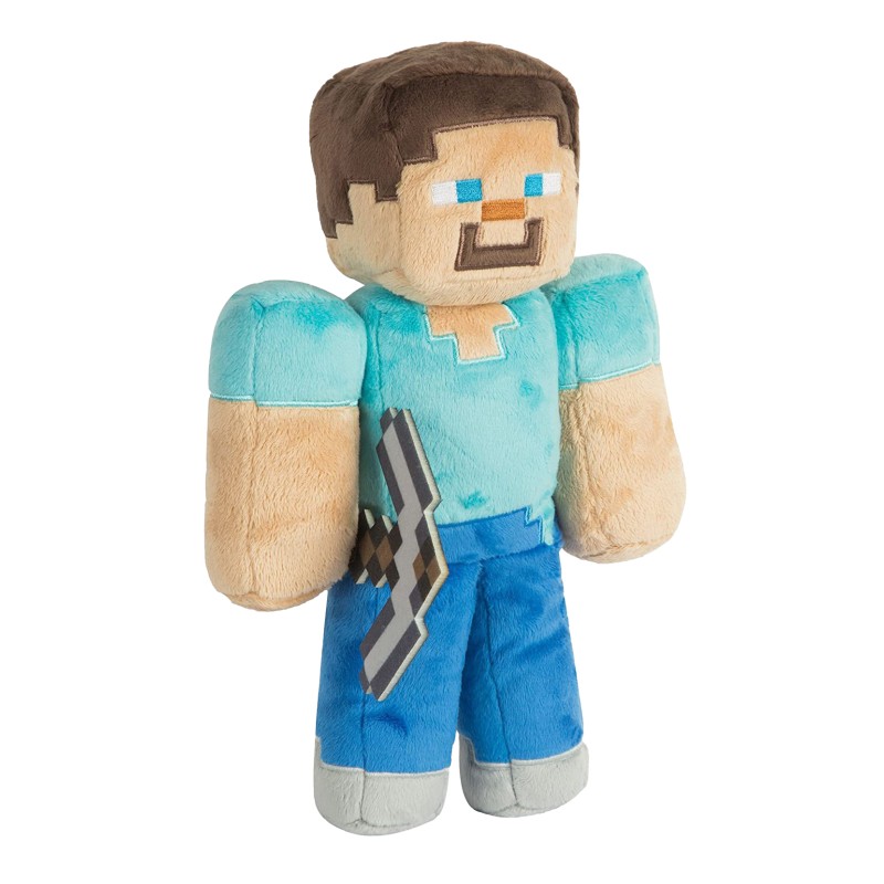 Λούτρινο Αρκουδάκι Minecraft Steve 32 cm