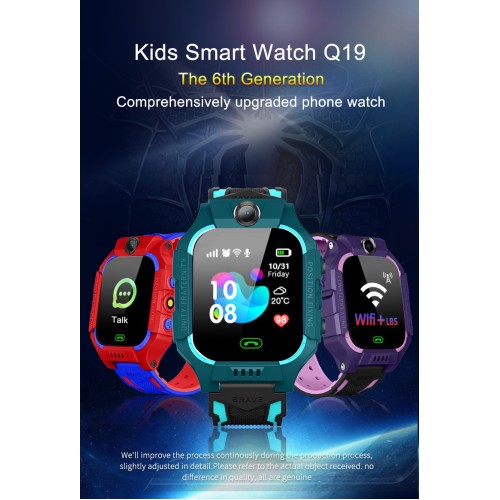 Παιδικό Smartwatch K-19 Κόκκινο