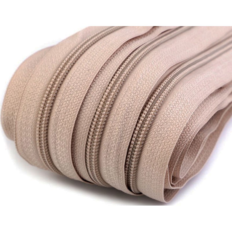 Φερμουάρ Με Το Μέτρο No 5 Μπεζ