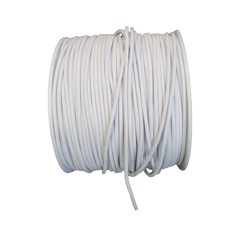 Λάστιχο  Λευκό Στρογγυλό (Τιμή ανά Μέτρο)