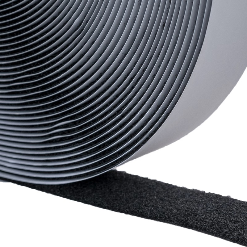  Velcro Ταινία - (Χριτς Χρατς)Μαύρο Μαλακό 5cm  Αυτοκόλλητο